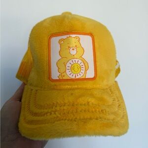 Care Bears Yellow Fuzzy Hat